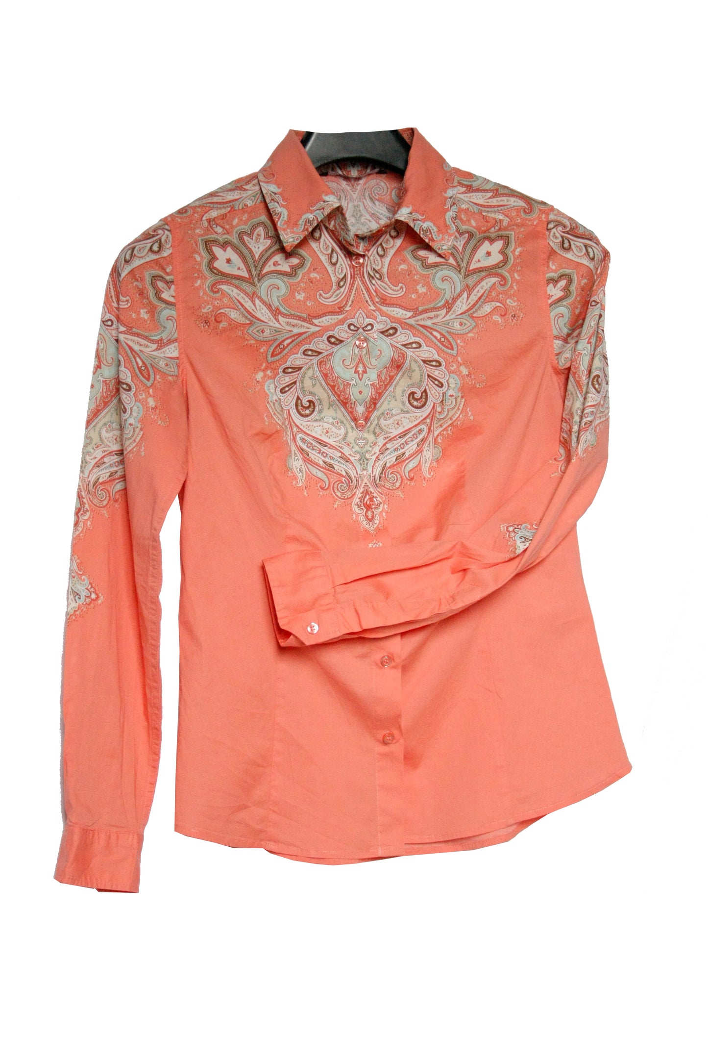 Showhemd Ranchriding Paisley Damen S/M