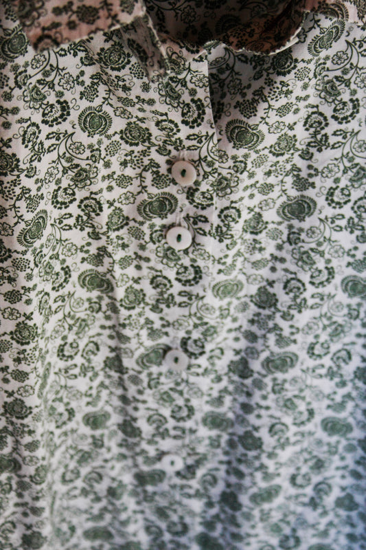 Showhemd Ranchriding Floral Damen M