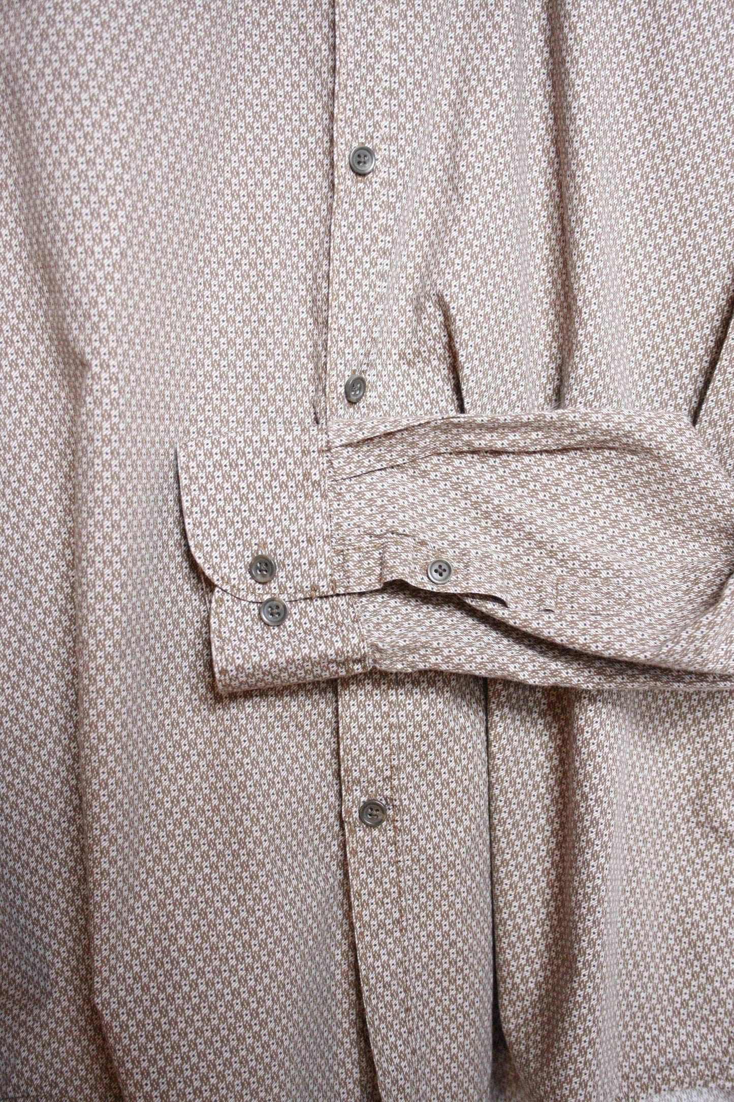 Showoberteil Ranchriding Geometrisch braun Herren L/XL