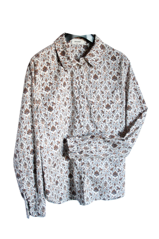 Showhemd Ranchriding Floral Damen M