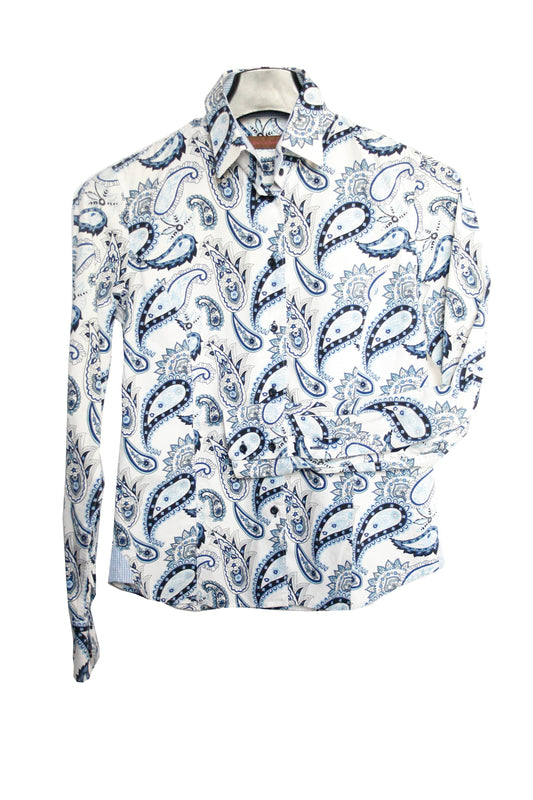 Showhemd Ranchriding Paisley Damen S