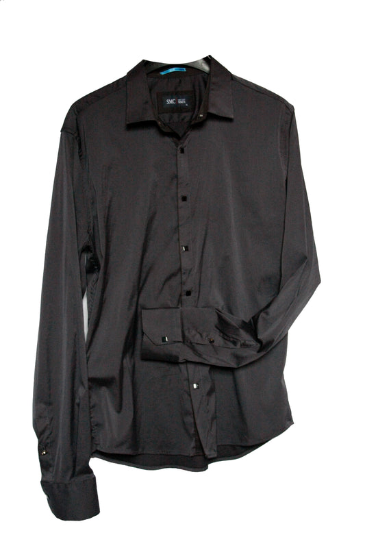 Showhemd Silk Grey Herren L