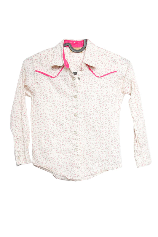 Ranchhemd Kids Horseshoe pink Gr. 116