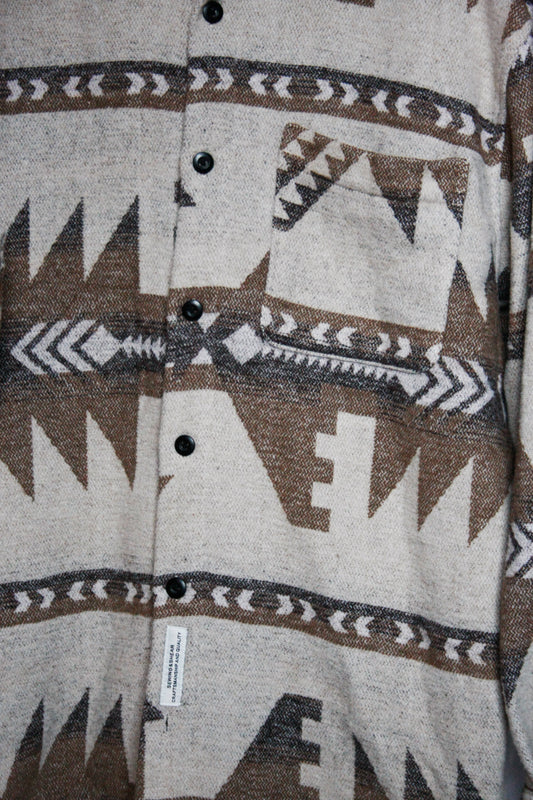 Outerwear Hemd Aztec Muster Herren L/XL