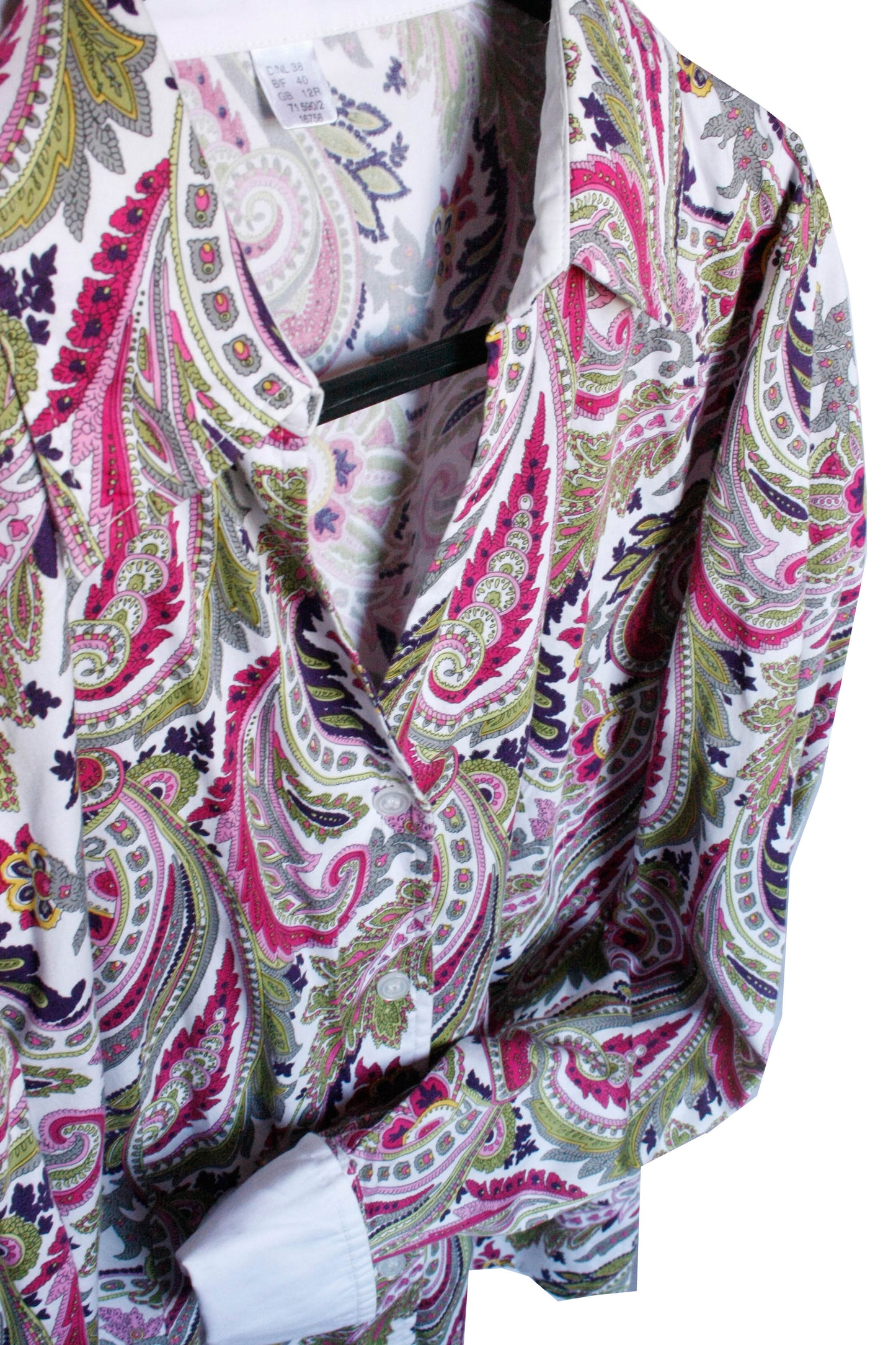 Showoberteil Ranchriding Paisley bunt Damen S/M