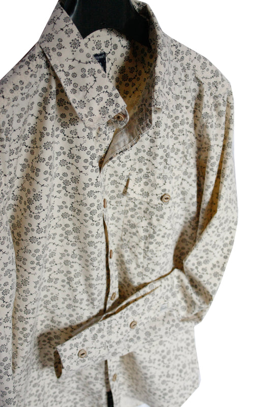 Showhemd Ranchriding Floral Damen M