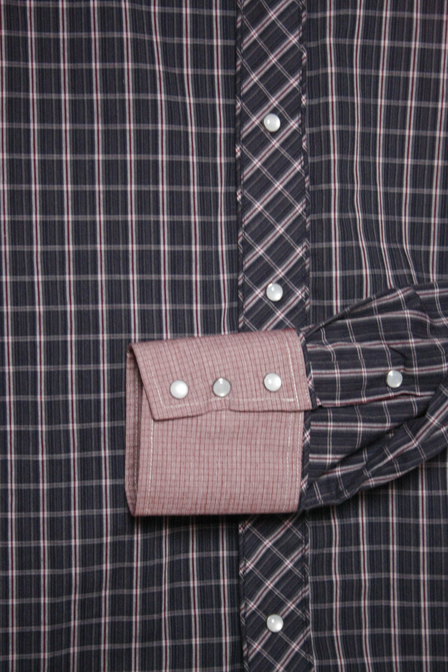 Vintage Showoberteil Pattern Grün Herren XL