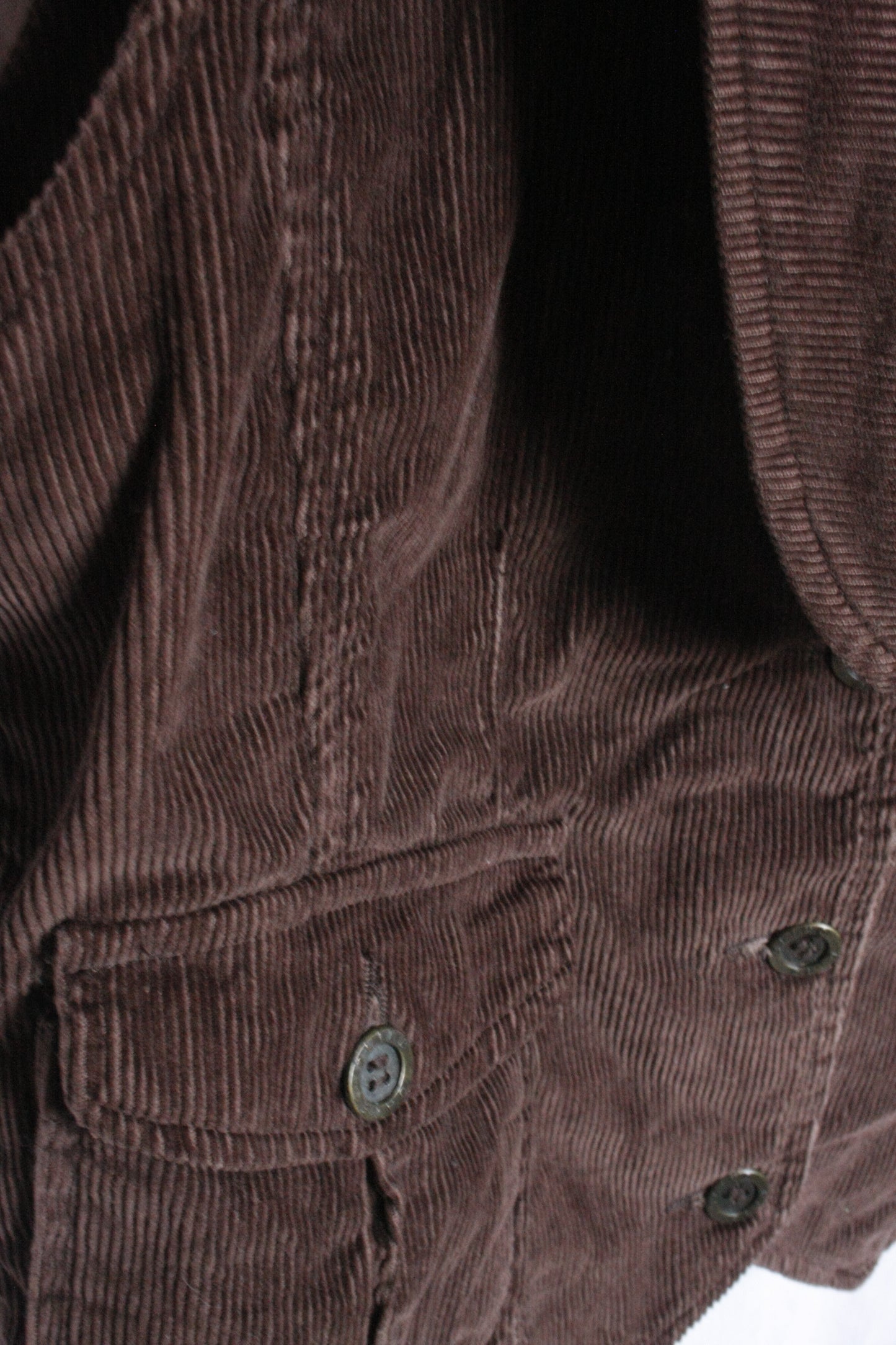 Ranch Riding Weste Cord braun Damen M