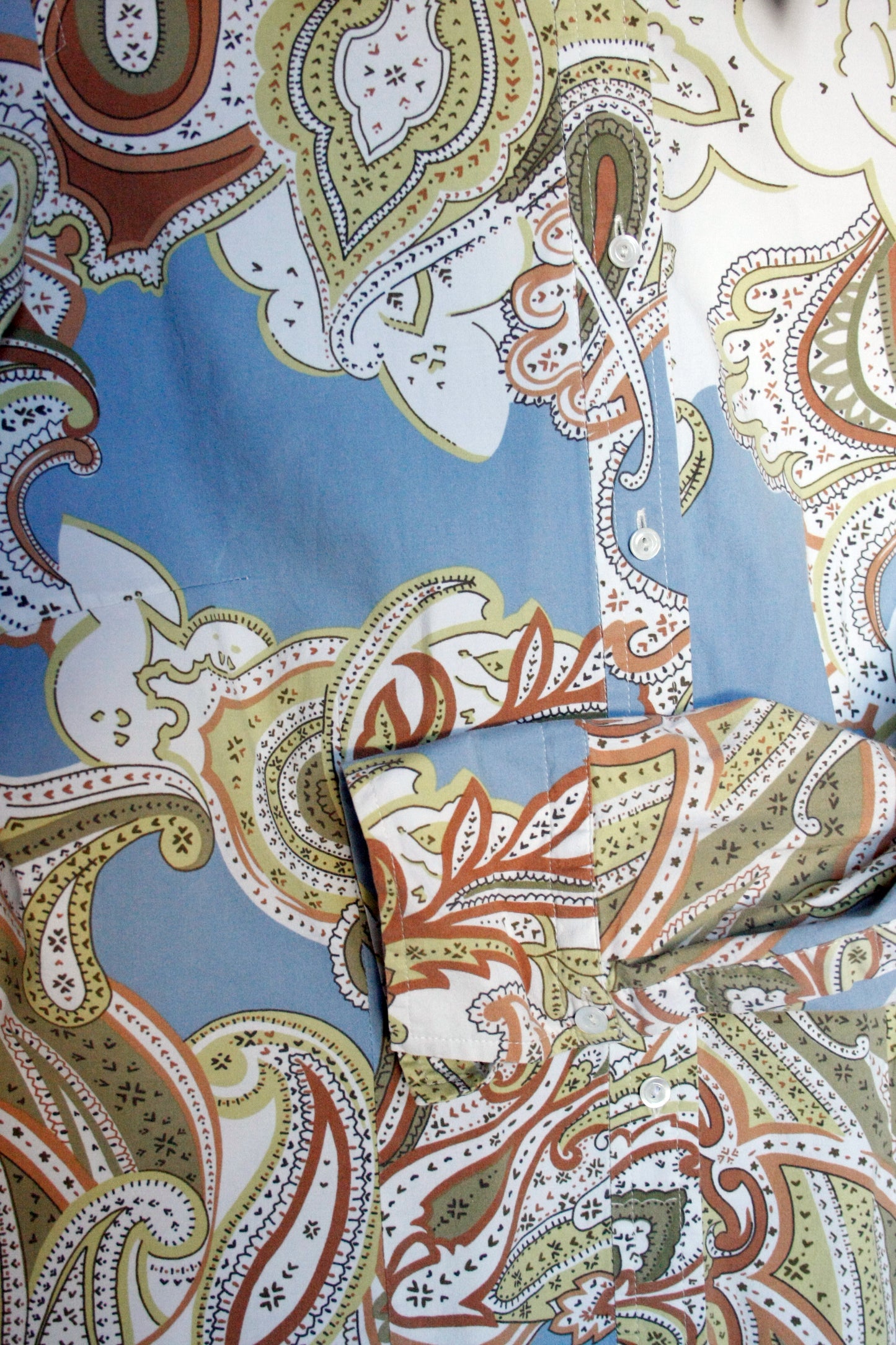Showshirt Ranchriding Paisley Hemd Bunt Damen M