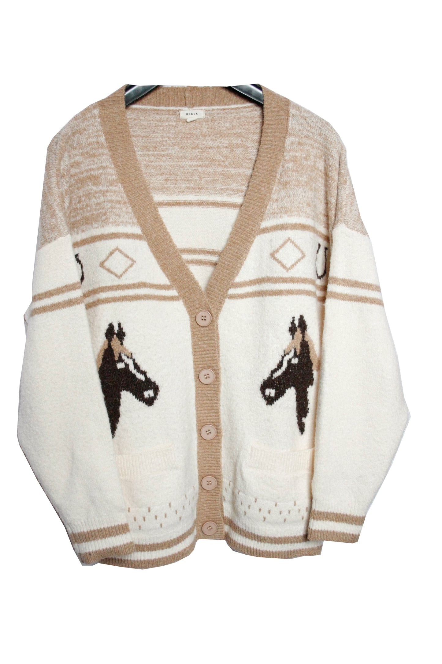 Strickjacke "Horsing Around"