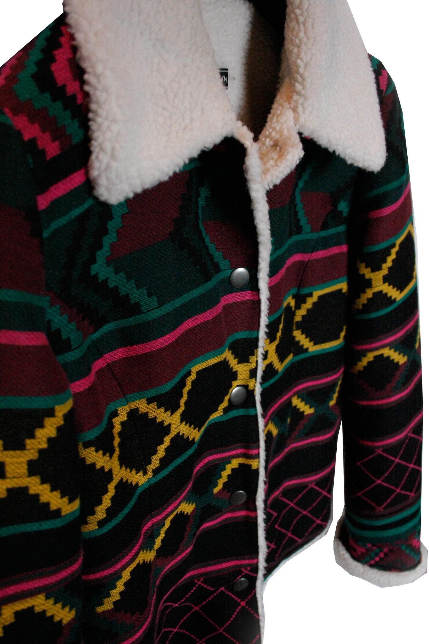 Vintage Aztec Jacke Damen S