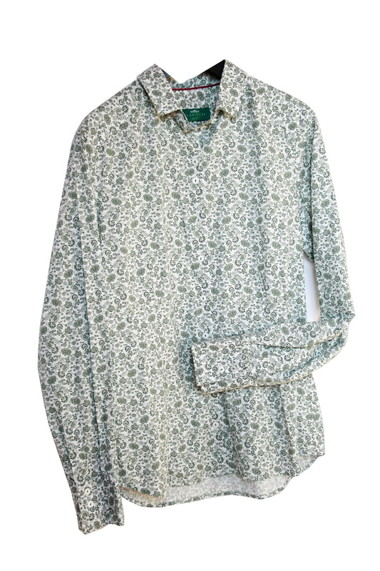 Showhemd Ranchriding Floral Damen M