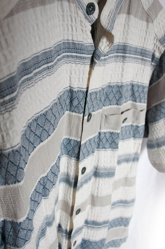 Vintage Striped Shirt gestreift Herren M