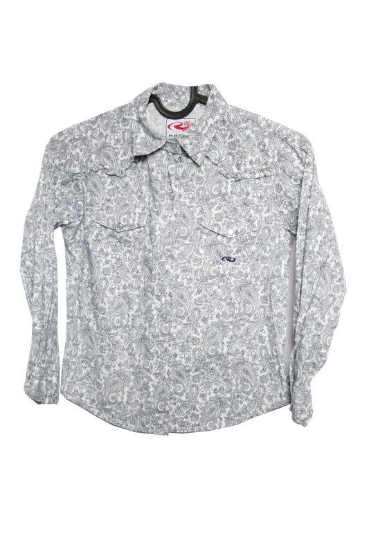 Ranchhemd Kids Rüschen Gr. 122-128