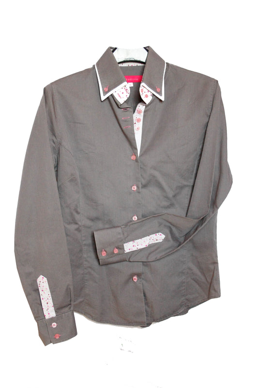 Showoberteil Ranchriding grey Damen L