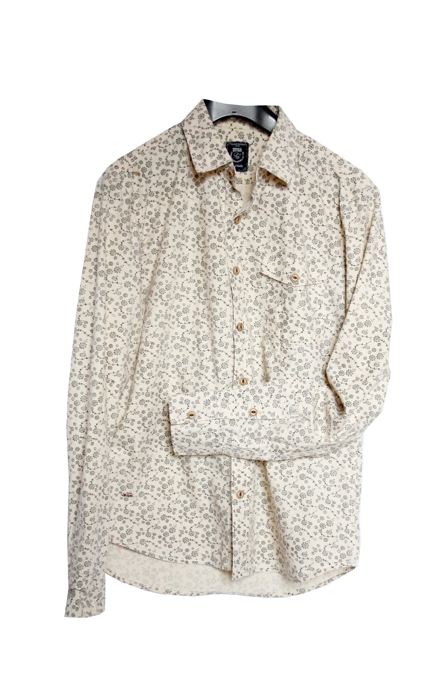 Showhemd Ranchriding Floral Damen M