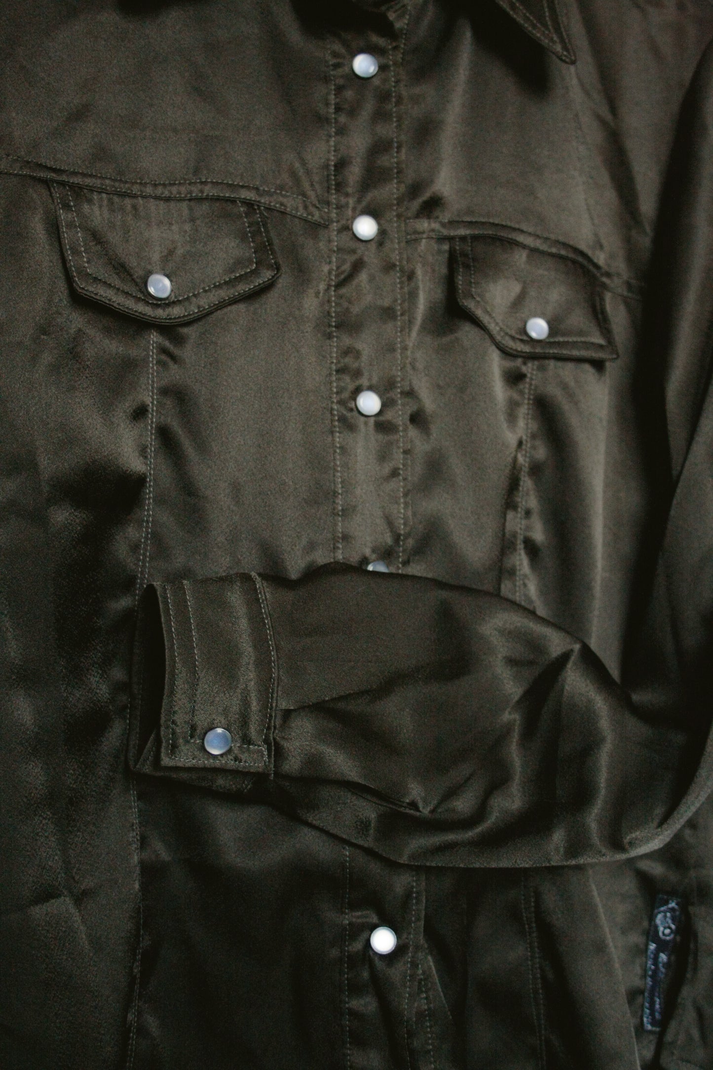 Showoberteil Reining/Pleasure/HMS satin green Damen L