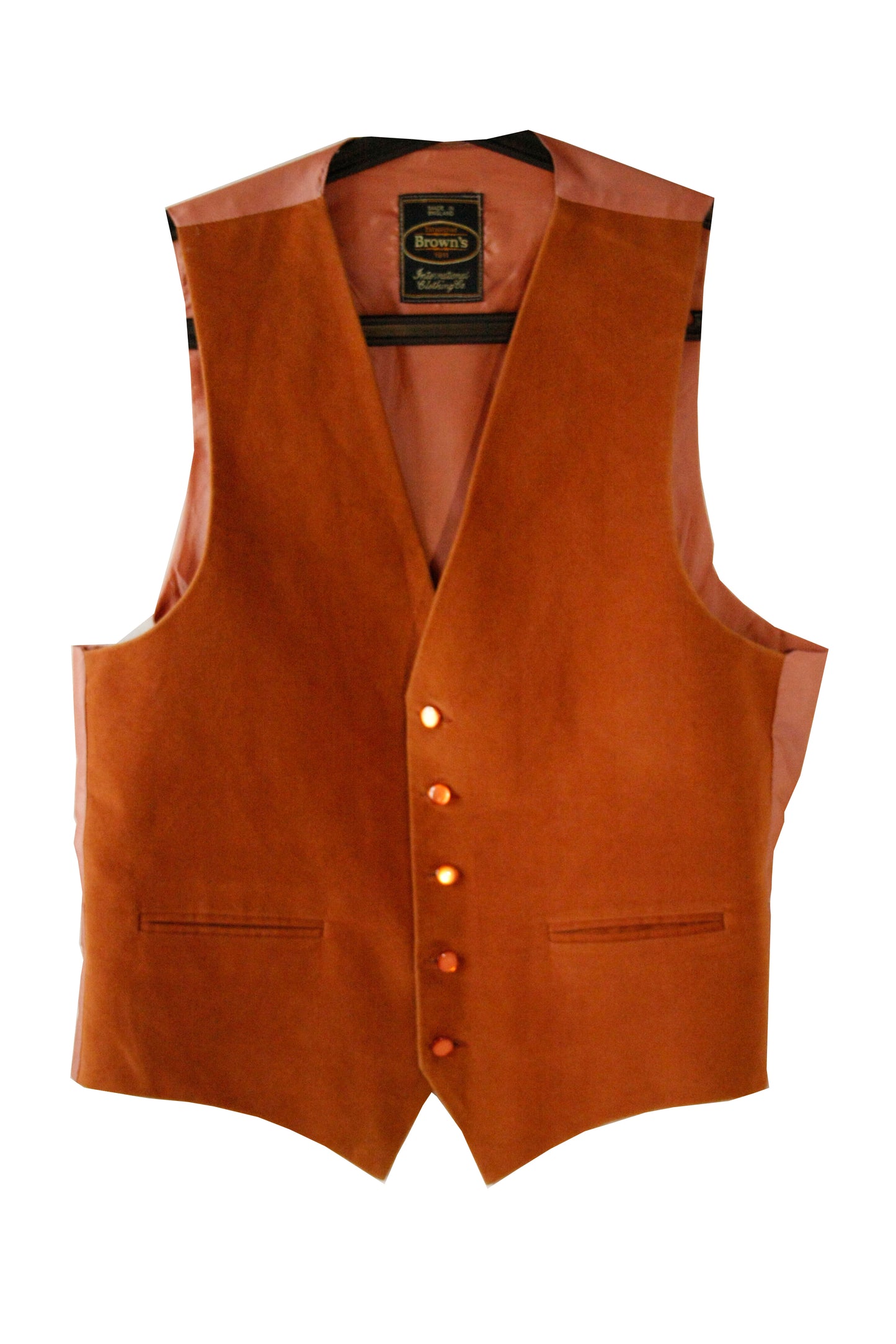 Ranch Riding Weste Samt Herren L