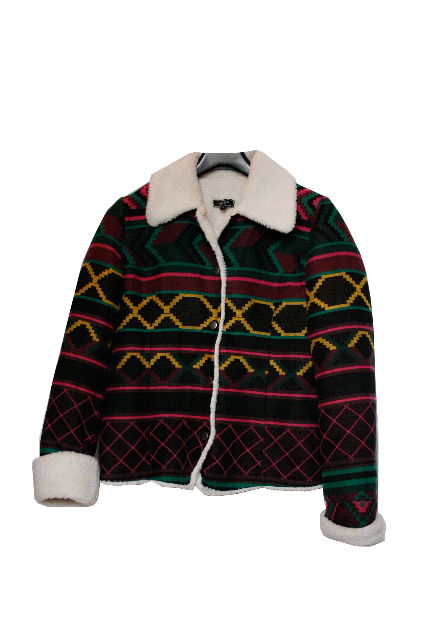 Vintage Aztec Jacke Damen S