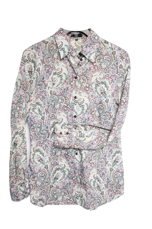 Showhemd Ranchriding Paisley Damen XXL