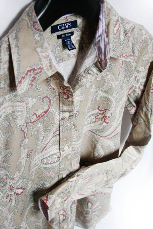 Showhemd Ranchriding Paisley Damen S