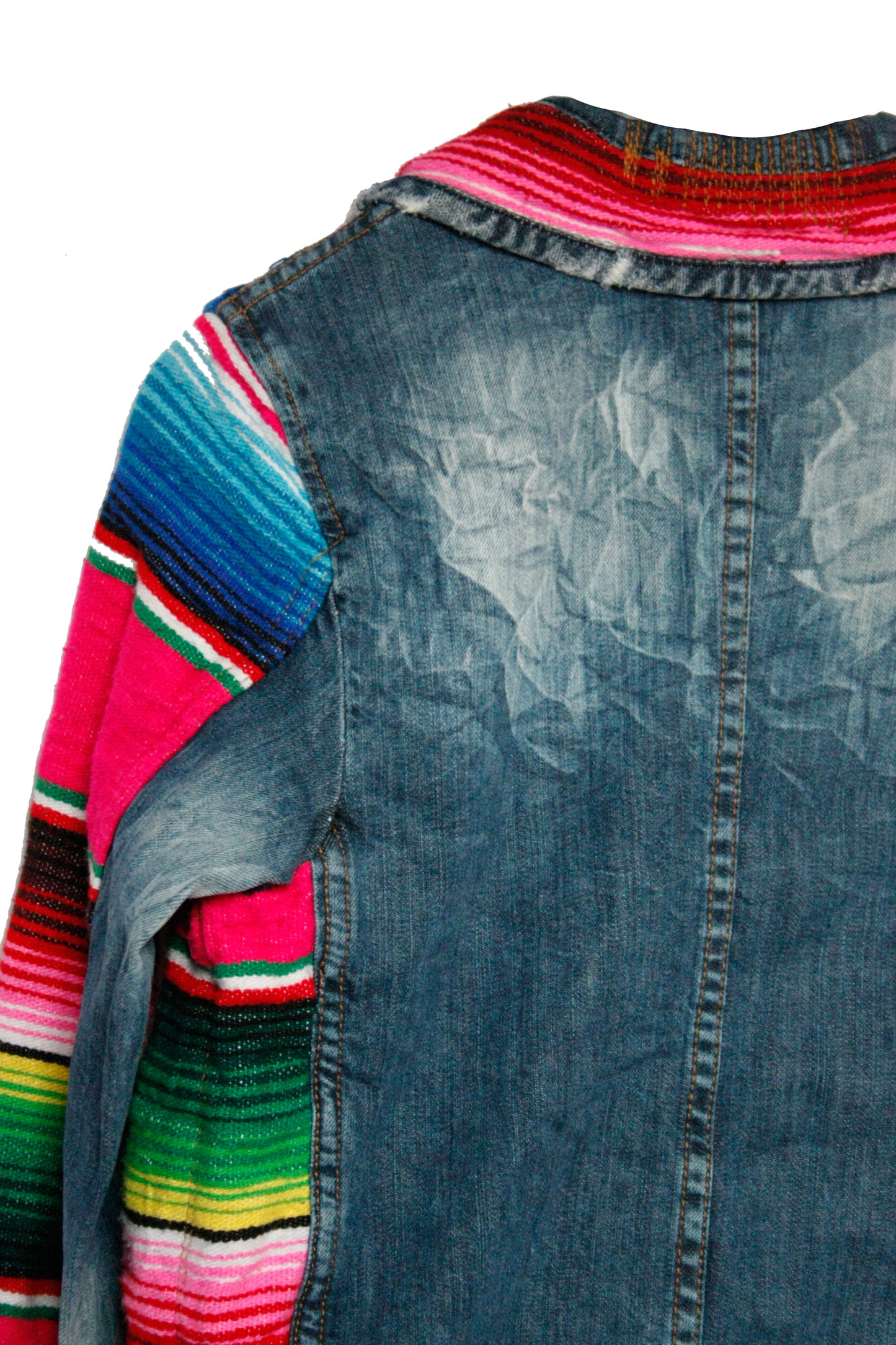 Vintage Distressed Rug Jacket Damen M