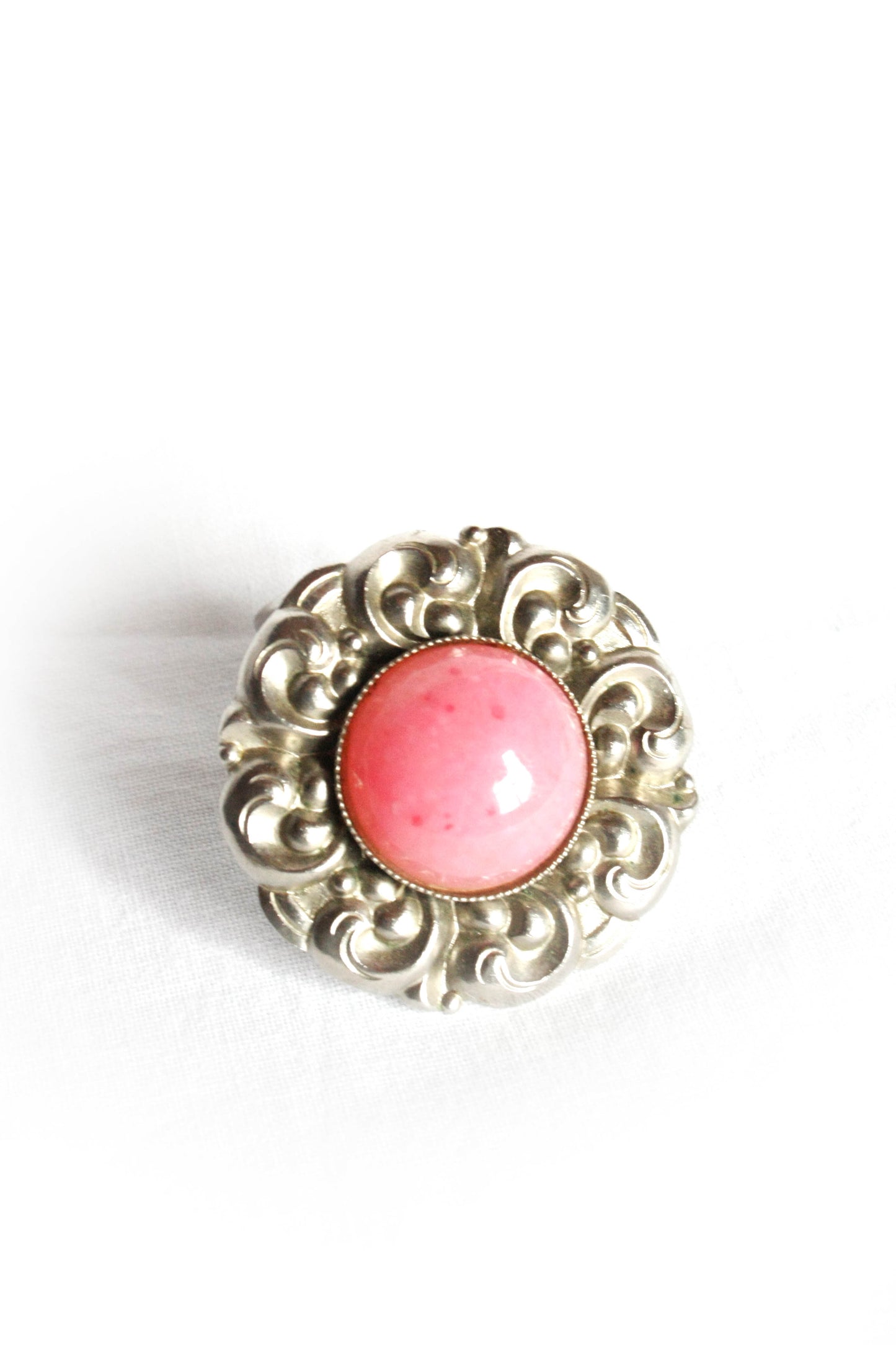 Vintage Wild Rag Clip Rosa