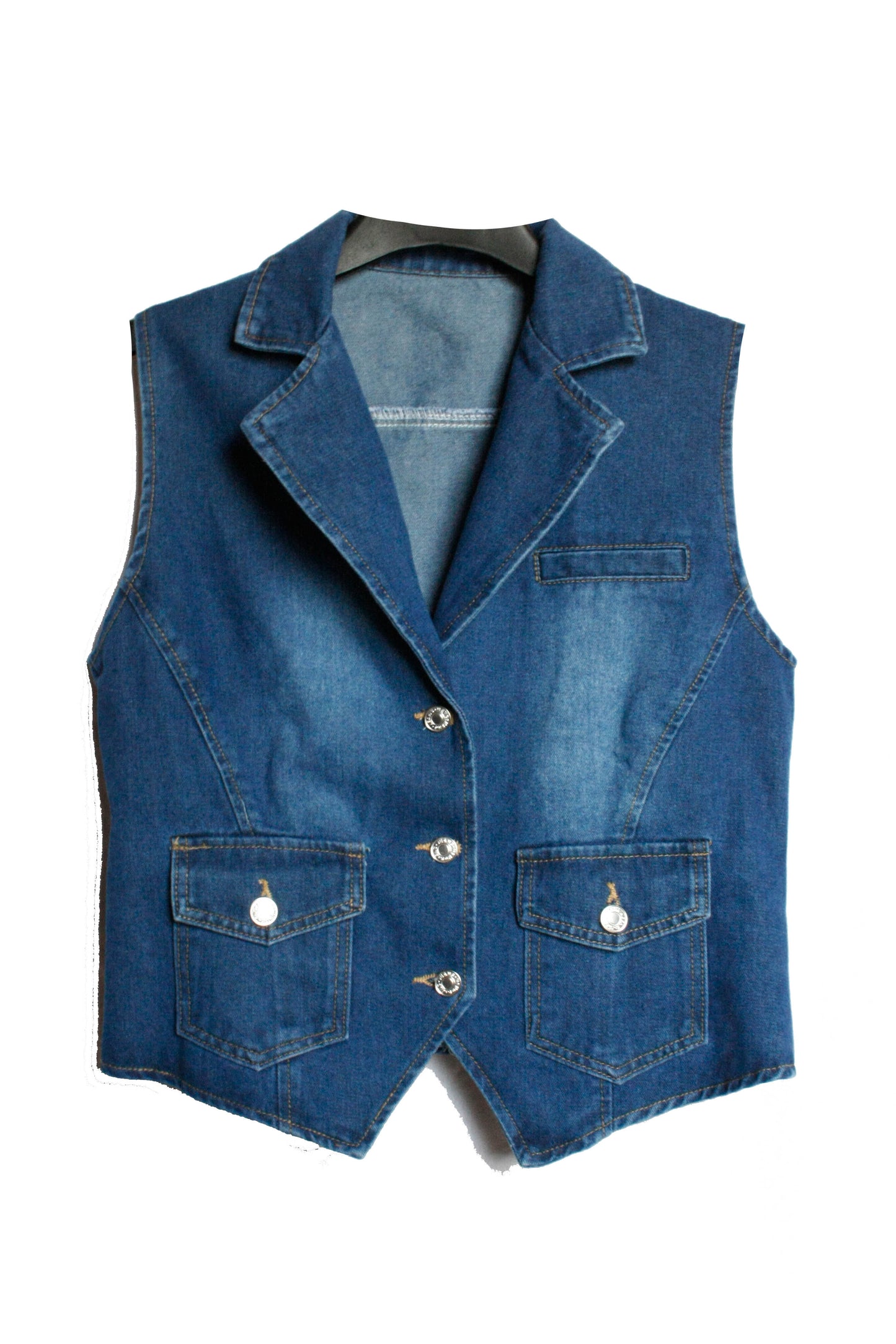 Ranch Riding Weste blue Denim Damen M/L