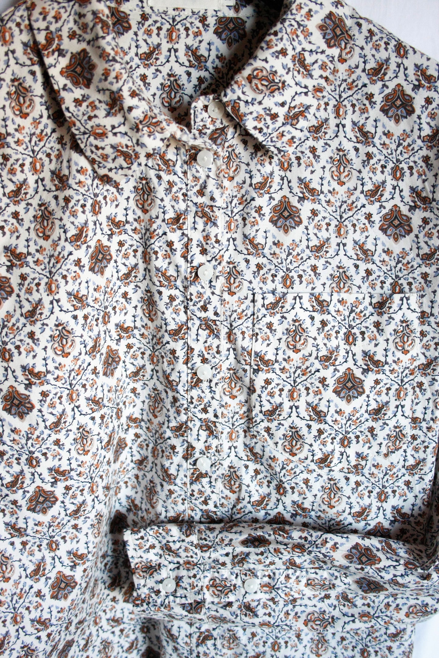 Showhemd Ranchriding Floral Damen M