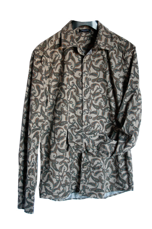 Showhemd Ranchriding Paisley Damen M