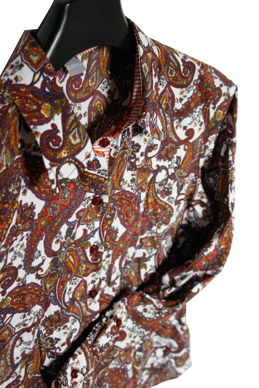 Showhemd Ranchriding Paisley Damen L