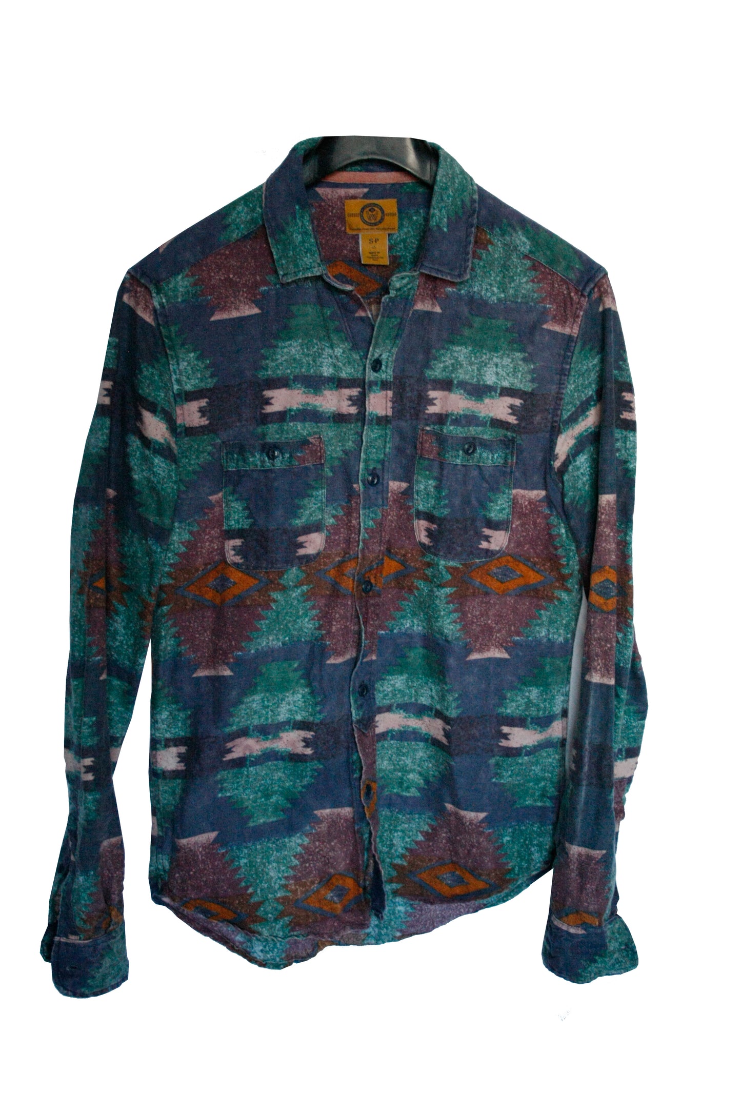 Vintage Shirt Ethno Herren S/M