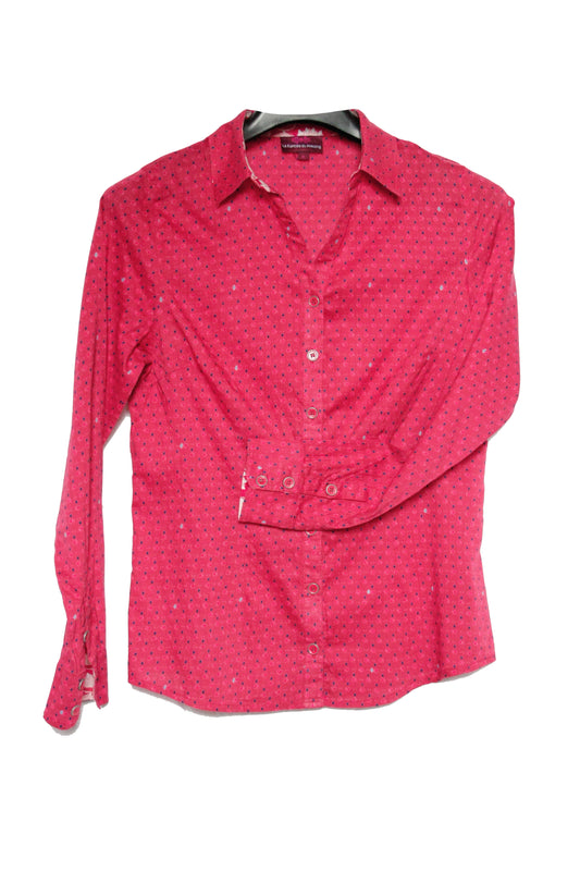 Showhemd Ranchriding Hot Pink Damen M