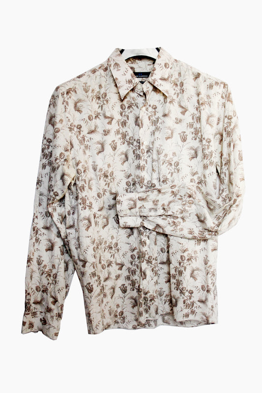 Showoberteil botanisch Beige Herren M