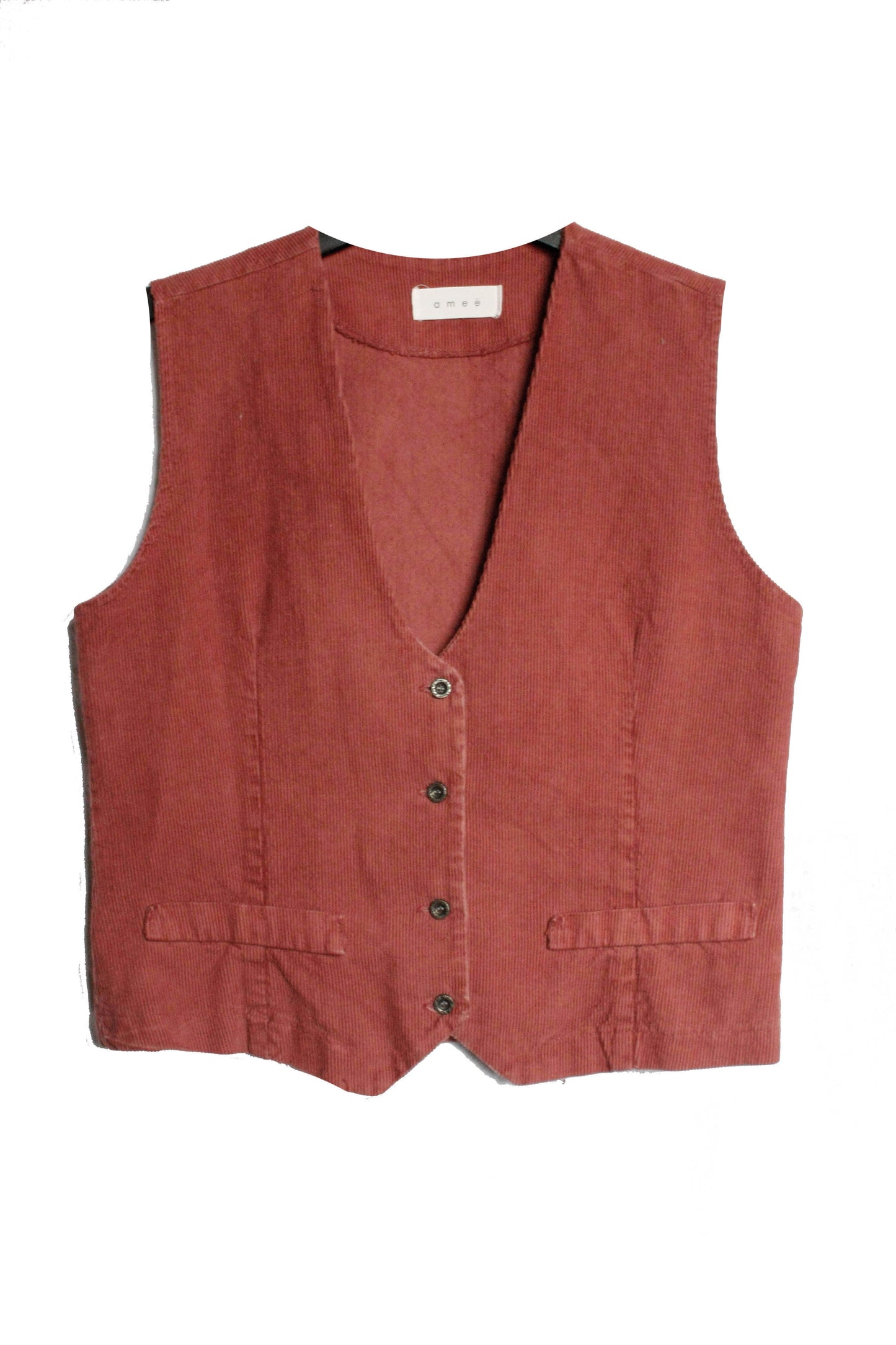 Ranch Riding Weste Cord Blush Damen Gr. L