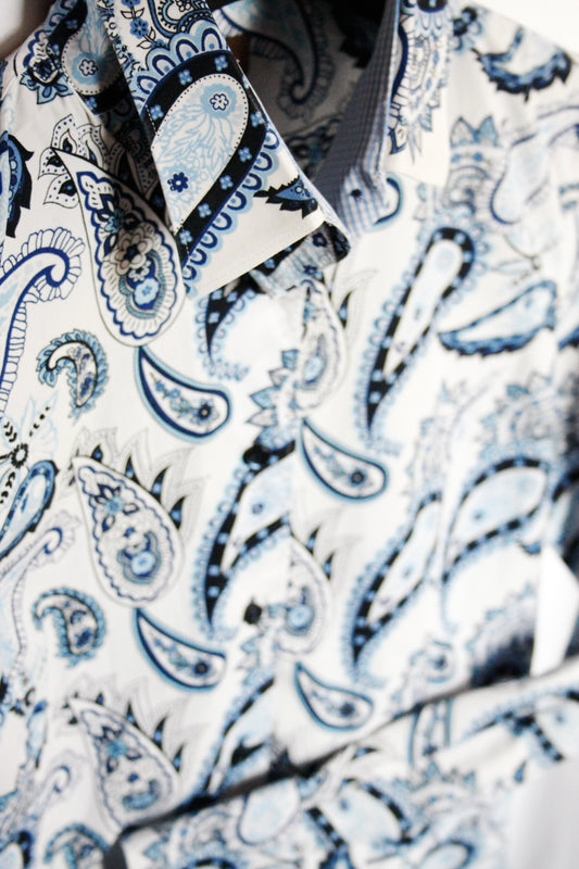 Showhemd Ranchriding Paisley Damen S