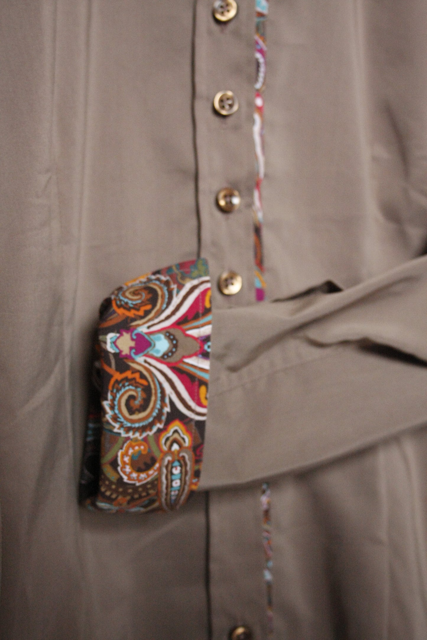 Showshirt Ranchriding Hemd Hazelnut Damen S