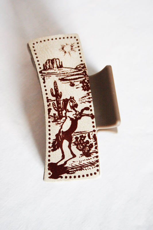 Western Hairclip BRONCO