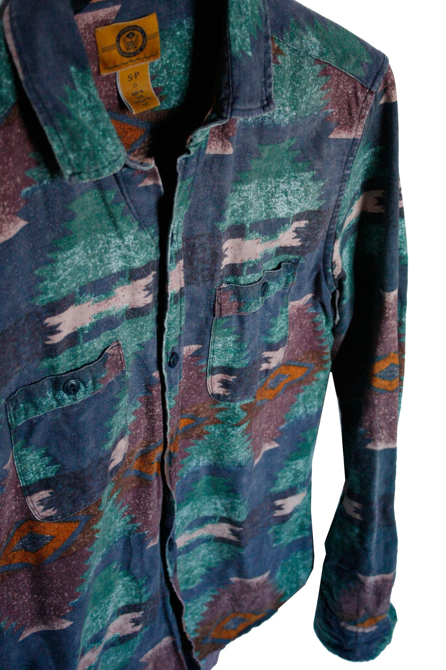 Vintage Shirt Ethno Herren S/M