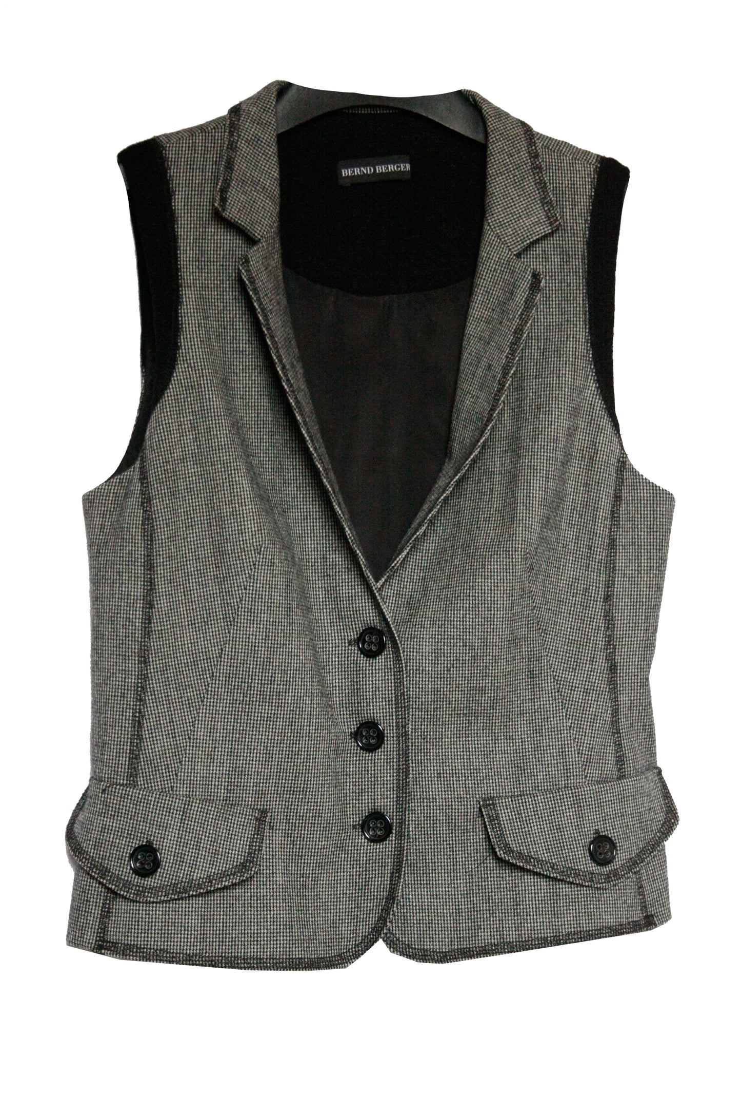 Vintage Ranch Riding Weste Tweed Damen S