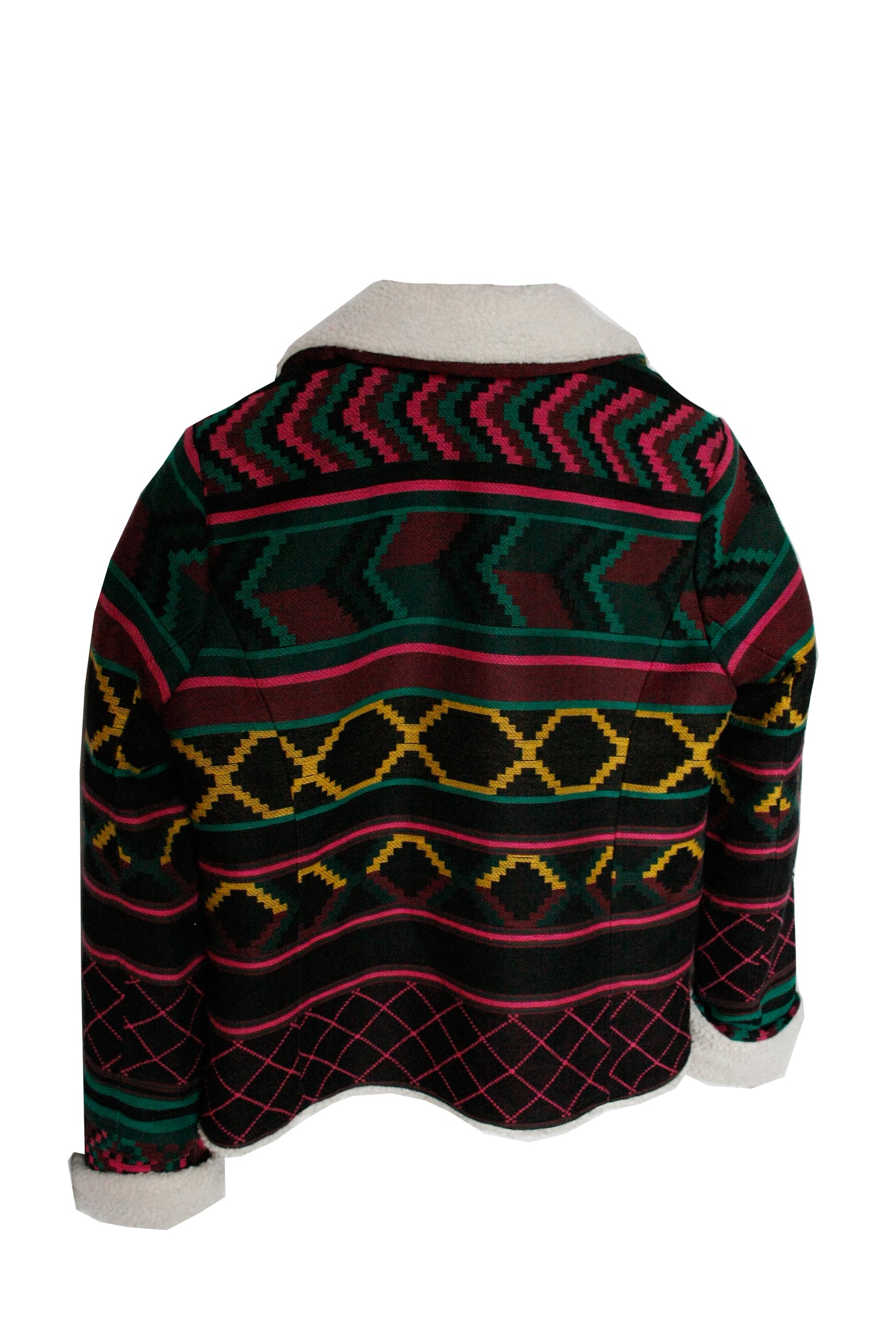 Vintage Aztec Jacke Damen S