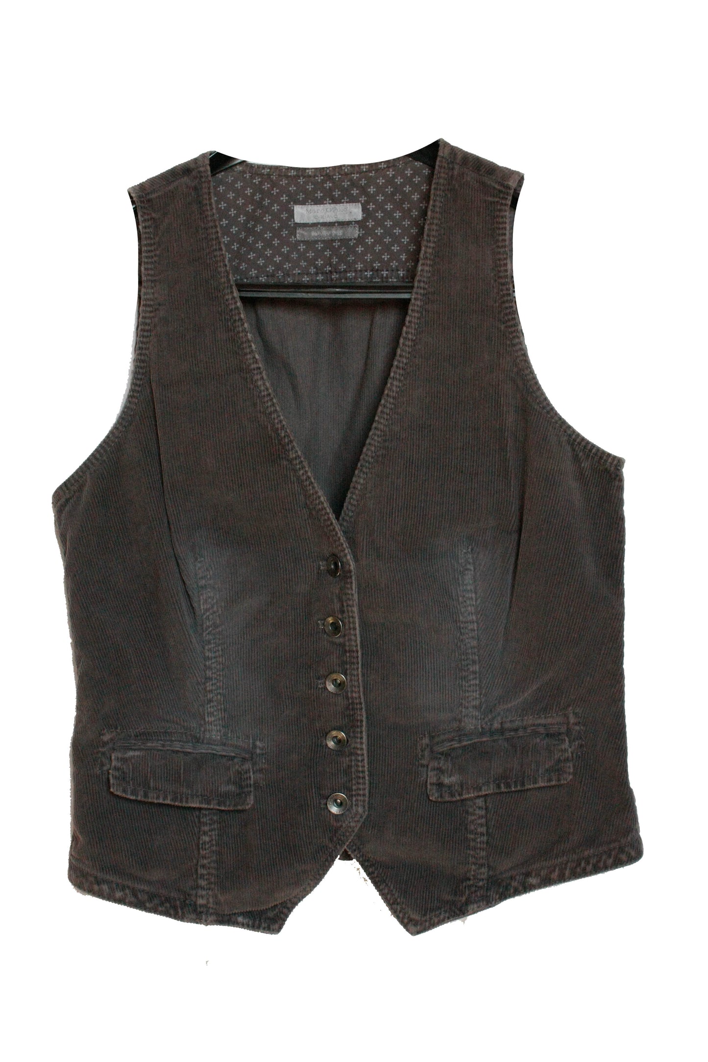 Ranch Riding Weste Cord Grau Damen Gr.S