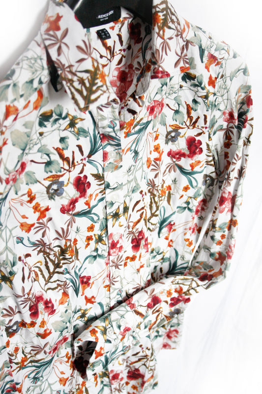 Showoberteil Ranchriding Floral bunt Damen M