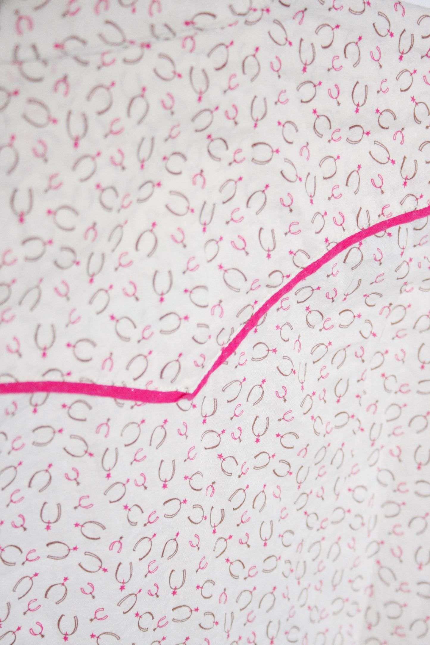 Ranchhemd Kids Horseshoe pink Gr. 116