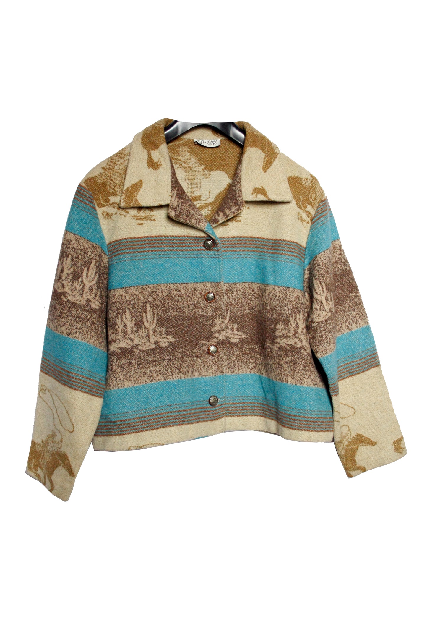 Vintage Wolljacke "American Made Cowboy"