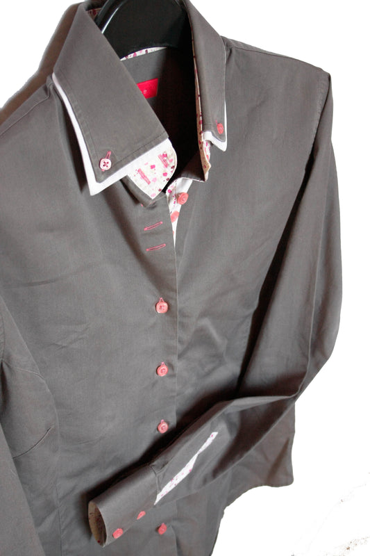 Showoberteil Ranchriding grey Damen L