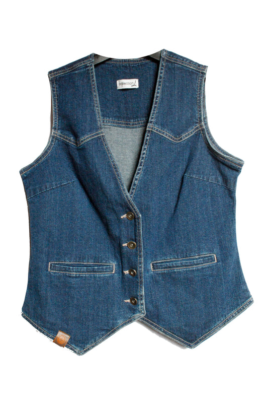 Ranch Riding Weste Denim Damen L