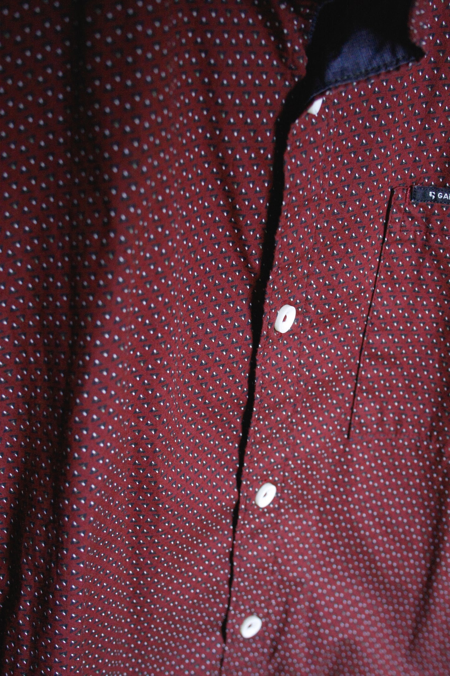 Showhemd Ranchriding Red Pattern Herren M