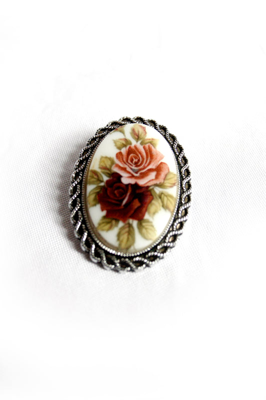 Wild Rag Clip oval Flower
