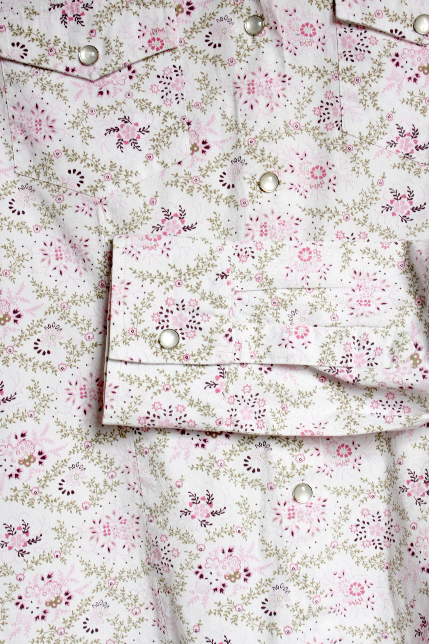 Vintage Showoberteil Blumen Damen M
